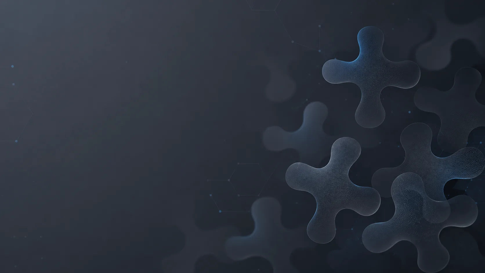 Scientific reality molecular background